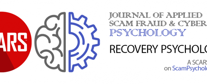 Recovery Psychology - Helping Victims to Recover - a SCARS Series - on SCARS ScamPsychology.org