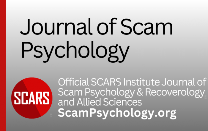 SCARS Journal of Scam Psychology - ScamPsychology.org