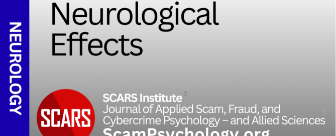 Neurology and Scam Victims on SCARS ScamPsychology.org