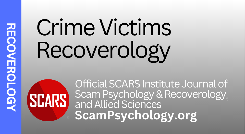 Introduction to the Science of Recoverology - the Science of Crime Victim Recovery - 2026