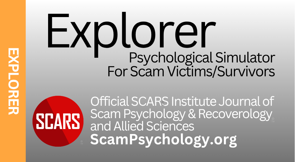 Explorer Psychological Simulator For Scam Victims/Survivors